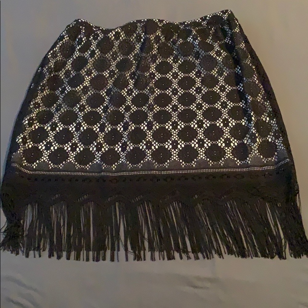 Gorgeous black and white skirt